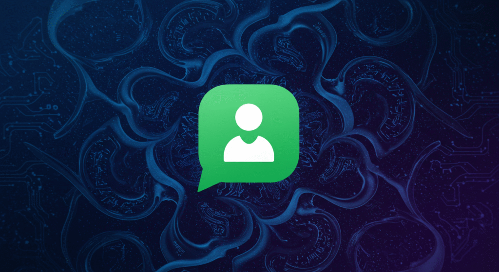 Logotipo do aplicativo Signal em um fundo que remete a segurança e criptografia.